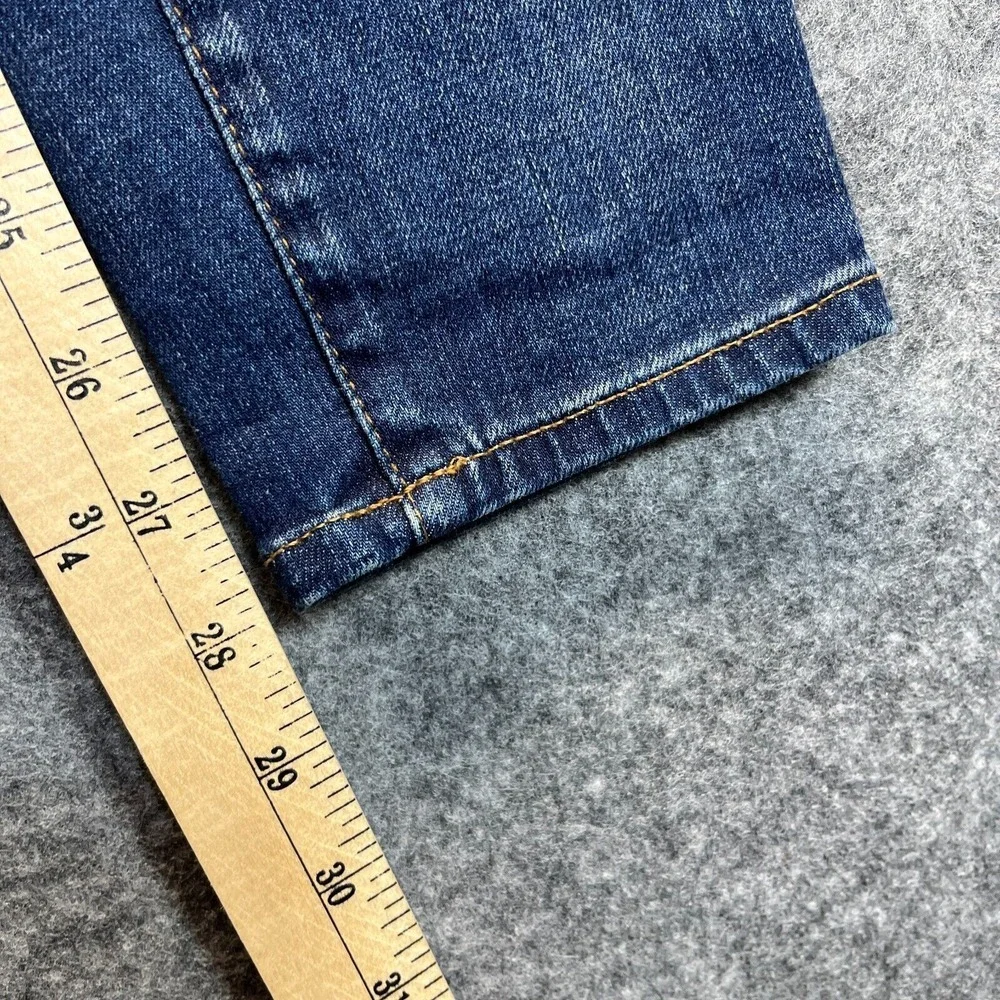 Madewell‎ Jeans Women's 26 Skinny Skinny Dark Blue Stretch Mid Rise Denim Pants